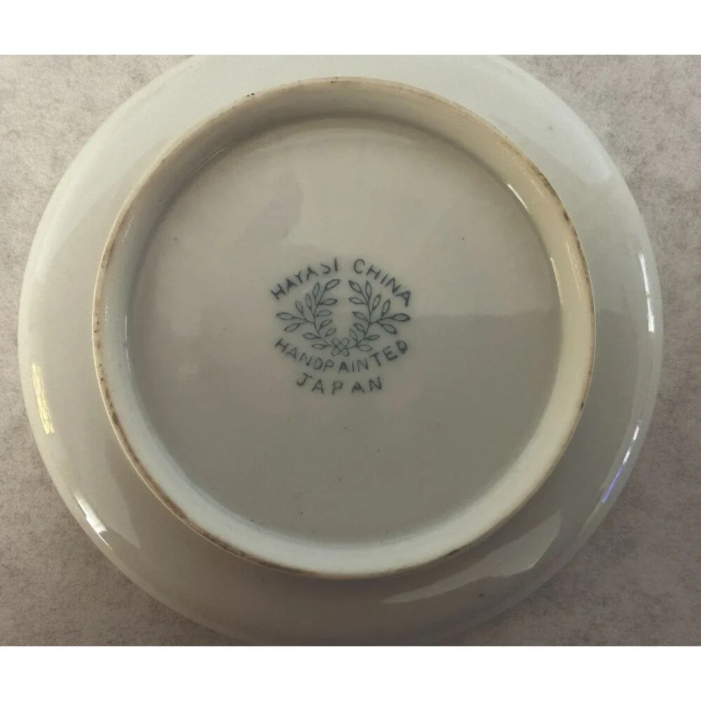 Hayasi set of 4 Demitasse Cups and Saucers